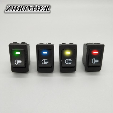 Automóvil y motocicleta Control de faros de luz antiniebla LED ASW-17D 12V 35A 4Pin ► Foto 1/6