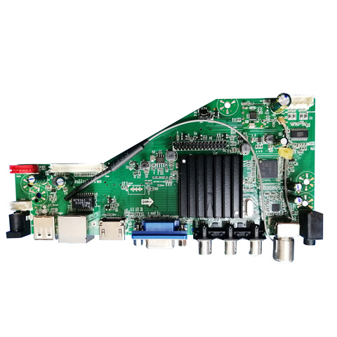 MSD358V5.0-placa base LCD Universal, WI-FI, 4,4/5/12V, Android 3,3, 1G + 4G, 4 núcleos, controlador de TV de red inalámbrica inteligente ► Foto 1/1