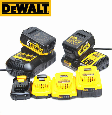 DEWALT Original DCB107 DCB112 DCB115 DCB118 10,8 V cargador 14,4 V 18V 20V 60V para batería de litio universal ► Foto 1/5