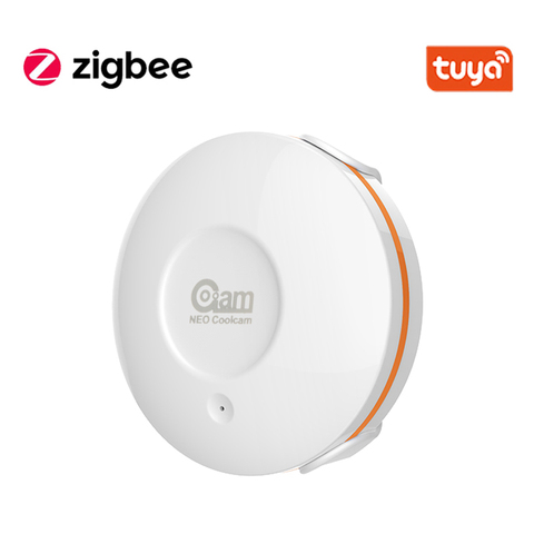 Tuya Zigbee-Detector de inundación inteligente para el hogar, alarma con Sensor de agua alimentada por batería, funciona con Hub inteligente TUYA ► Foto 1/6