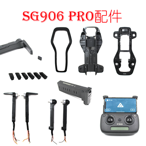 SG906PRO2 SG906 PRO SG906PRO X7 PRO piezas de recambio de drones RC motor brazo cuchillas shell cuerpo GPS placa base control remoto arm pie pad ► Foto 1/4