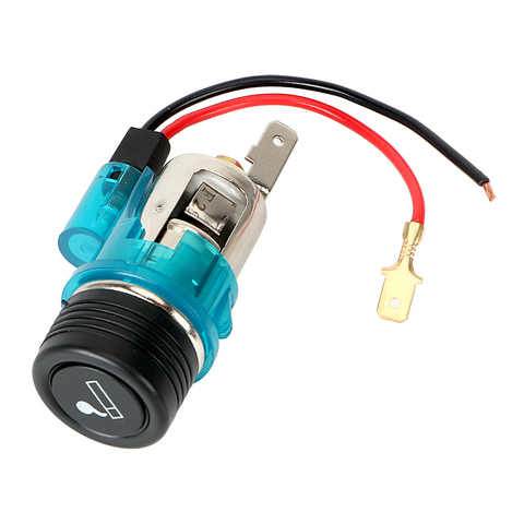 LEEPEE-toma de corriente para encendedor de coche o motocicleta, enchufe de 12V y 120W con luz LED ► Foto 1/6
