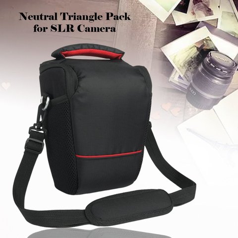 Bolso bandolera para cámara fotográfica, estuche Digital cruzado para hombro, impermeable, cubierta para lluvia, bolsa suave para hombre y mujer para Canon, Nikon, Sony, SLR ► Foto 1/6