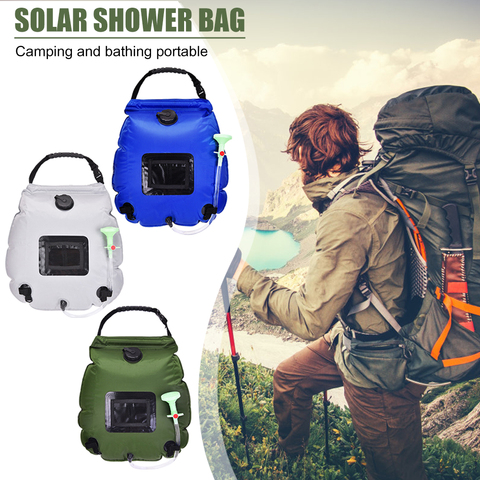 Bolsa portátil de 20L, bolsas de ducha de senderismo para campamento de agua de baño Solar al aire libre para AOTU AT6628, accesorios familiares para acampar al aire libre ► Foto 1/6