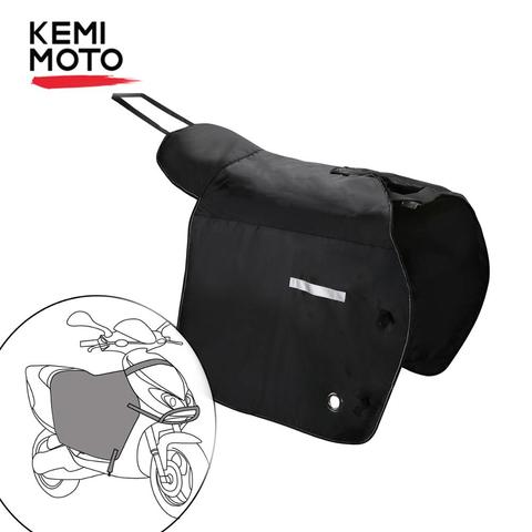 KEMiMOTO-cubierta de pierna para patinetes, Protector de rodilla, colcha de invierno para motocicleta, resistente al viento, impermeable, para Honda y Vespa ► Foto 1/6