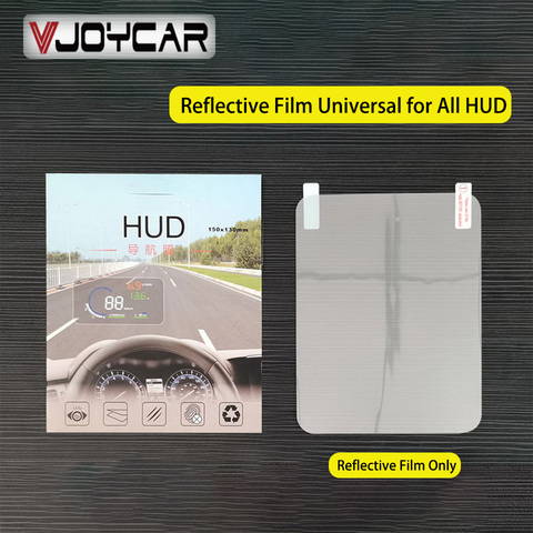 2 unids/lote de película reflectante Universal para todas las pantallas proyectadas Head Up para parabrisas proyector HUD película protectora ► Foto 1/6