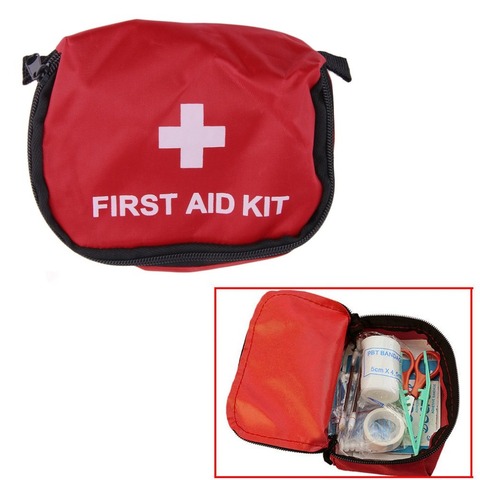 Mini Kit de primeros auxilios para acampar al aire libre senderismo Kit de supervivencia seguro viaje impermeable emergencia bolsa médica Primeros Auxilios bolsa de tratamiento ► Foto 1/6