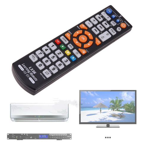 Controlador de mando a distancia inteligente Universal IR Control remoto con función de aprendizaje para TV CBL DVD SAT para L336 ► Foto 1/6