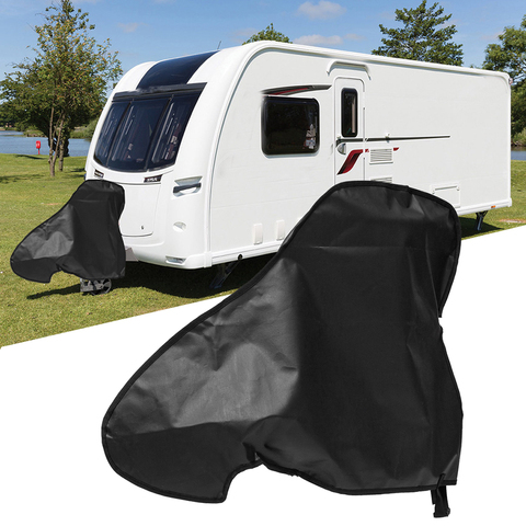 Cubierta de enganche de remolque impermeable para caravana, protección a prueba de polvo para lluvia y nieve, PVC, 40x87x62mm, Anti UV ► Foto 1/6