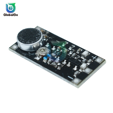 Mini transmisor FM con micrófono inalámbrico, Módulo de placa de frecuencia de vigilancia para Arduino, condensador ajustable DC 3V 9mA 88-115MHz ► Foto 1/6