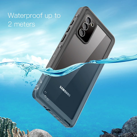 Funda Ultra resistente al agua para Samsung Galaxy Note 20, funda protectora a prueba de golpes para buceo y agua ► Foto 1/6