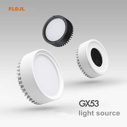 Módulo de fuente de luz led GX53, luz de plato descendente, caja de 7W, Bombilla de techo atrevida, sin estroboscópico ► Foto 1/6