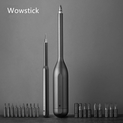 Youpin wowstick-Juego de destornilladores de uso diario, brocas magnéticas de precisión 22 en 1, Caja de aluminio, bricolaje, para hogar inteligente ► Foto 1/6