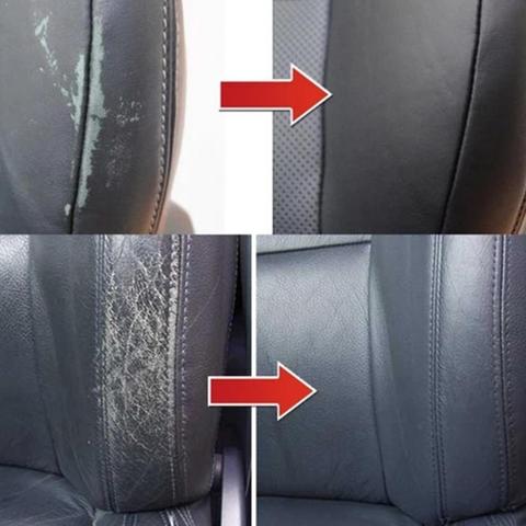 Gel de reparación de cuero para asiento de coche, accesorio de cuero para el hogar, reparación de Color, reacondicionamiento, pasta de crema, limpiador de cuero X4P7, 20ml ► Foto 1/6