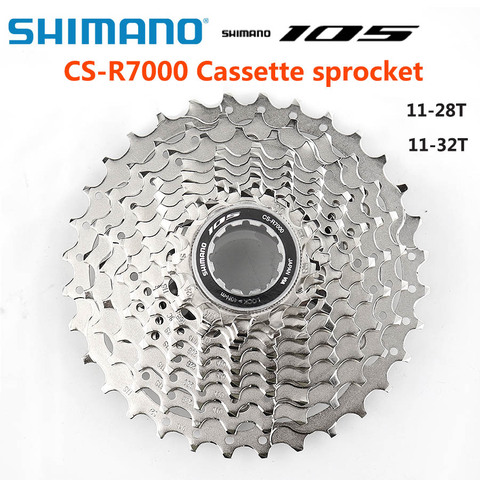 Shimano 105 CS R7000 5800 ruedas libres bicicleta de carretera 11 de velocidad de las ruedas libres engranajes 11-28 11-32T 11-34T 105 de 5800 R7000 piñón de Cassette ► Foto 1/4