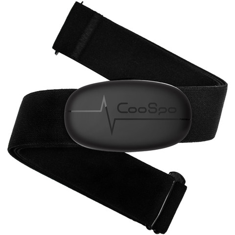 CooSpo-Correa con dispositivo de control de ritmo cardíaco H6, Bluetooth 4,0, ANT +, Sensor de ritmo cardíaco, resistente al agua, para Garmin Wahoo ► Foto 1/6