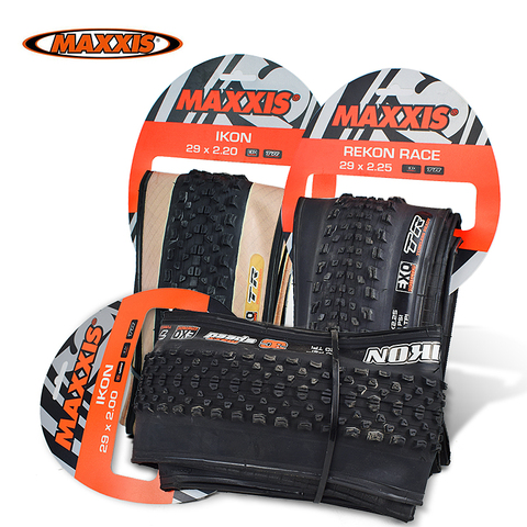 1PC MAXXIS IKON/Rekon carrera llanta para bicicleta MTB * 26*2,2*27,5*2,2*27,5*2,8 29*2,0/2,2/2,25/2,35 TR EXO sin TyreMountain de neumático de bicicleta, ► Foto 1/6