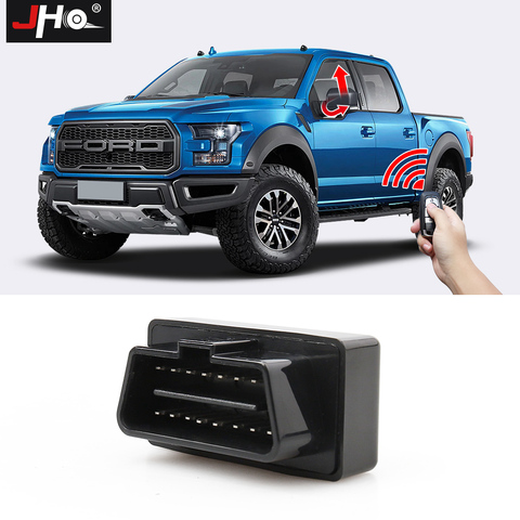 JHO OBD coche automático de la ventana cerca de módulo w/Espejo plegable función para Ford F150 2017-2022, 2022 de 2022 Raptor Accesorios ► Foto 1/6