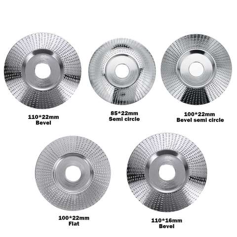 Disco abrasivo para amoladora angular, rueda de lijado, herramienta rotativa de tallado, diámetro de 22mm, 16mm ► Foto 1/5