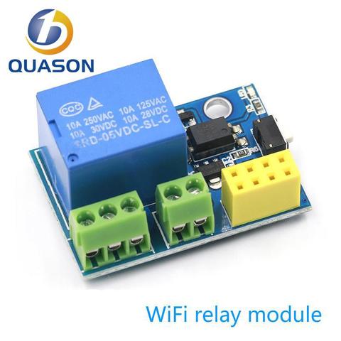 ESP8266 5V WiFi módulo de relé cosas inteligente control remoto en casa interruptor de control de aplicación de teléfono ESP-01 módulo de relé ► Foto 1/5
