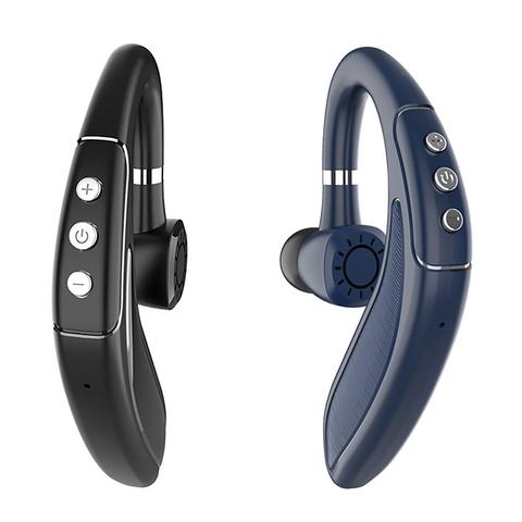 Auriculares estéreo inalámbricos con Bluetooth 2022, cascos de negocios con micrófono, manos libres, para música, para iPhone y Samsung, 5,0 ► Foto 1/6