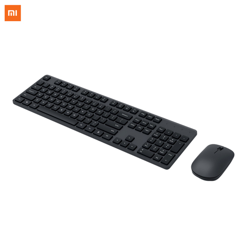 Xiaomi-teclado y ratón inalámbricos para PC y Windows 10, juego de 104 teclas, 2,4 GHz, receptor USB ► Foto 1/6