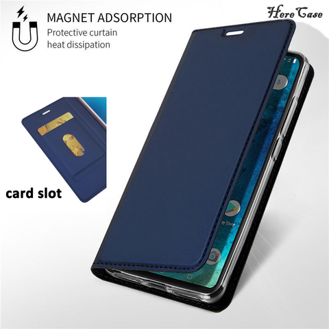 Imán de cuero cartera Flip caso para Samsung Galaxy A51 A71 S20 Ultra S10 Plus Nota 10 Lite S9 S8 A50 A70 A20E A30 A20 M31 ► Foto 1/6