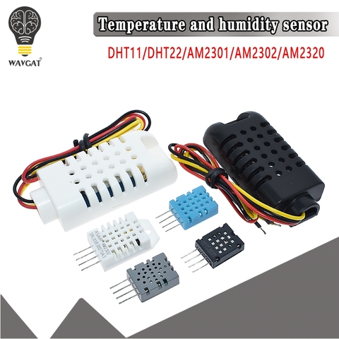 WAVGAT DHT11 DHT-11 Digital de temperatura y humedad Sensor de temperatura para arduino DIY KIT ► Foto 1/6