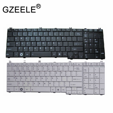 GZEELE teclado en inglés para Toshiba Satellite L670 L670D L675 L675D C660 C660D C655 L655 L655D C650 C650D L650 C670 L750 L750D ► Foto 1/6