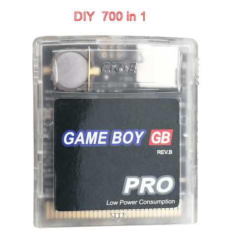 Gameboy-cassette de juegos EDGB, 700 en 1, compatible con la serie ever drive, GB, GBC, SP ► Foto 1/6