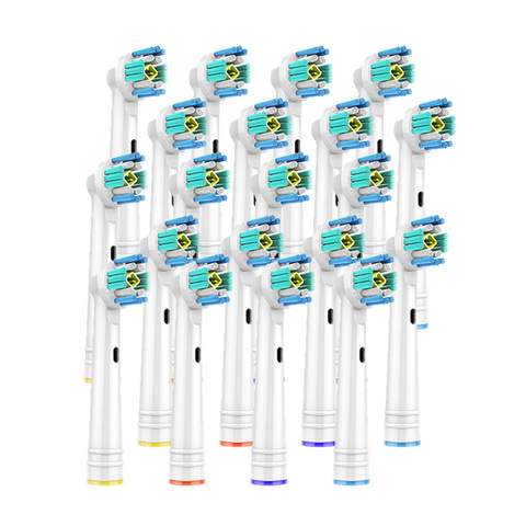 Cabezales de repuesto para cepillo de dientes eléctrico Oral B, 16/20 piezas, salud, Triumph, 3D, limpieza, precisión, vitalidad ► Foto 1/2