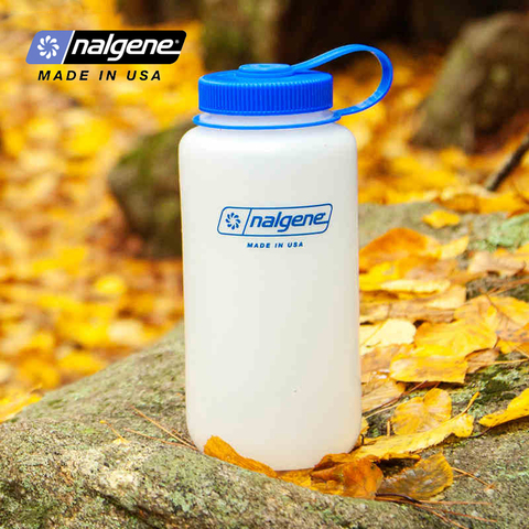 Nalgene-botella de agua para deportes de exterior, portátil, a prueba de fugas, de plástico, para viaje, senderismo, 500/1000/1500ML ► Foto 1/1