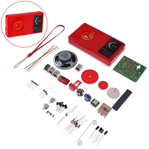 Juego de 7 tubos AM Radio Kit DIY electrónico, Kit de aprendizaje electrónico HX108-2 ► Foto 1/6