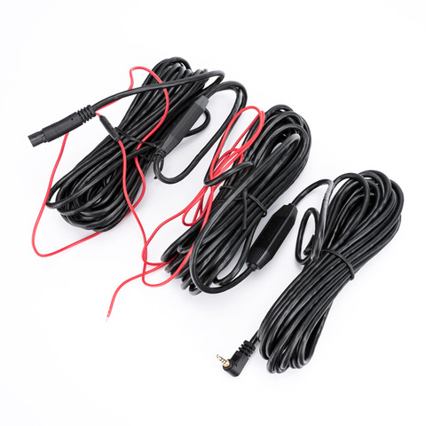 Cable de extensión Universal RCA para cámara trasera de coche, accesorio de 10M/15M, 5 pines a 2,5mm, compatible con vista trasera de coche, cámara de respaldo de fácil uso ► Foto 1/5