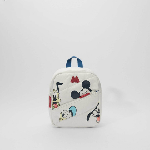 Bolsa de dibujos animados de Disney para niños, mochila de felpa con estampado de pato Donald de Mickey mouse ► Foto 1/5