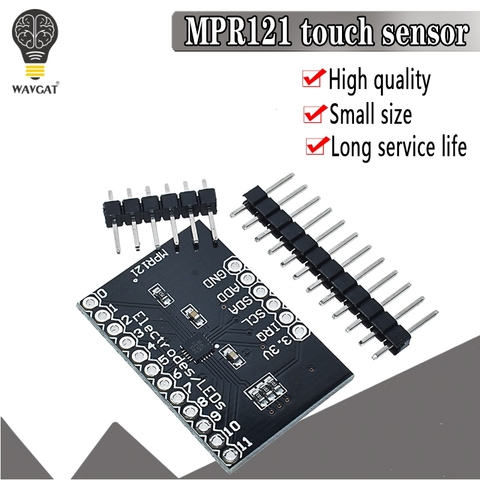 Módulo controlador de Sensor táctil capacitivo MPR121 Breakout V12, placa de desarrollo de teclado de interfaz I2C para arduino ► Foto 1/6