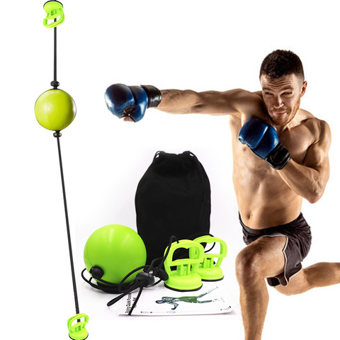 Ventosa ajustable para boxeo, reflejos, Bola de velocidad, reacción ocular, entrenar puñetazo, pelota de pelea, accesorios para equipos de Fitness ► Foto 1/6