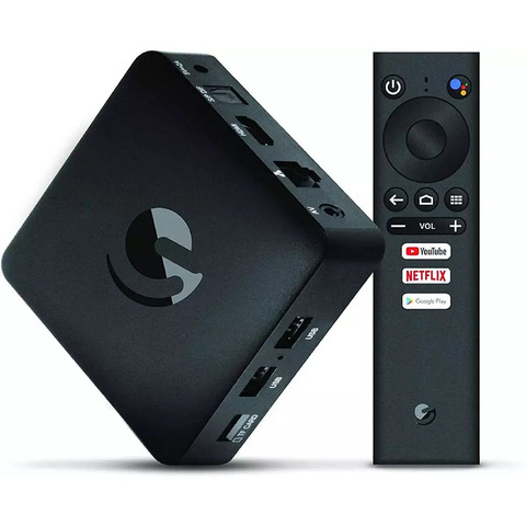 Jetstream-TV Box 4k, Android 9,0, Chromecast, Netflix, versión mejorada, Ultra HD, 4K, 8GB de almacenamiento ► Foto 1/6