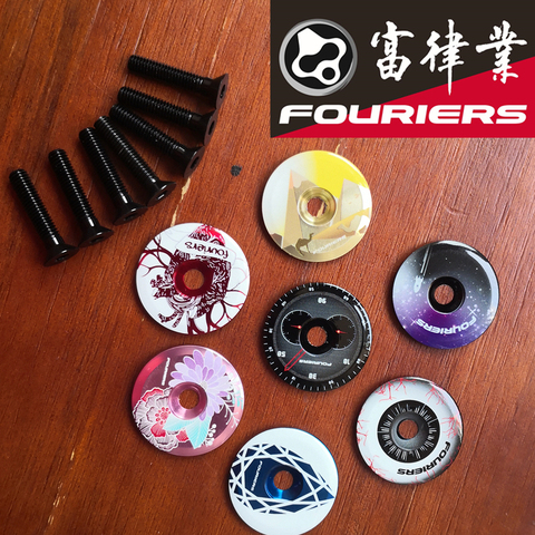 Fouriers-cubierta superior para auriculares, para eje de bicicleta, 31,8mm, 1-1/4 