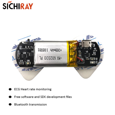 Sensor de frecuencia cardíaca BMD101 ECG para Arduino segundo desarrollo HRV Biofeedback Smart Bluetooth dispositivos portátiles ► Foto 1/5