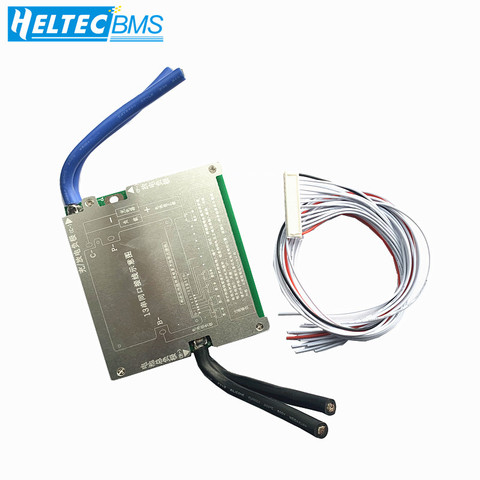 6-13S 25A 35A 50A 80A 150A BMS equilibrio V 24V 36V 48V ternario de litio/LiFePo4 Placa de protección de batería de herramientas eléctricas S 7s 8s 8S 10 ► Foto 1/6