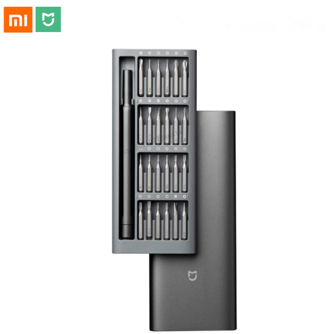 Original Xiaomi mi jia Wiha 24 en 1 de precisión de 60HRC Bits magnéticos Xiaomi mi automatización Kits de reparación herramientas ► Foto 1/6