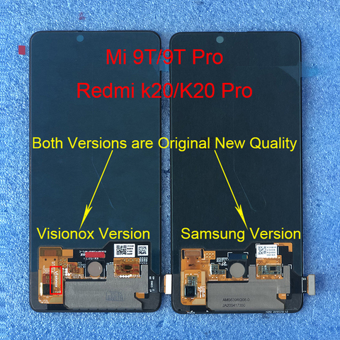 Pantalla Original AMOLED de 6,39 pulgadas para Xiaomi Mi 9T, Mi 9T Pro, Digitalizador de Panel táctil para Redmi K20/K20 Pro ► Foto 1/6