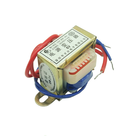 Transformador de potencia de cobre de 2W, 6V, 9V, 12V, 15V, 18V y 24V de CA, núcleo de cobre EI de entrada de 220V, 50Hz ~ 60Hz, transformador de potencia EI35 de cobre de un/doble voltaje ► Foto 1/6