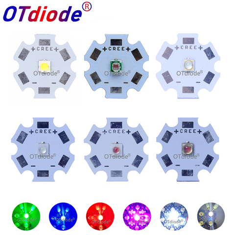 20 piezas 3W 3535 SMD de alta potencia LED Chip de diodo emisor de luz blanco frío cálido blanco rojo verde azul en lugar de CREE XPE XP-E led ► Foto 1/6