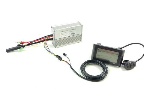 Pantalla S900 de 36 V/48 V con controlador MOTO de 15 a 22A CC serie JN controlador de onda cuadrada estándar para sin escobillas 250W350W500W ► Foto 1/6