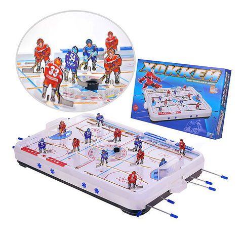 Juego de mesa con placa de hockey para niños ► Foto 1/5