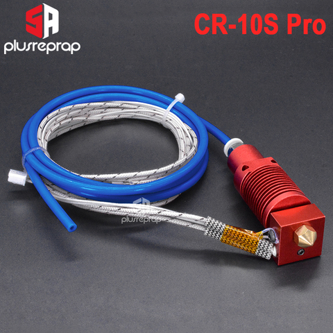 CR-10S de impresora 3D PRo, 12V, 24V, Kit de boquilla de Hotend, bloque de calor de aluminio con termistor de calentador Ender-3 piezas CR10 ► Foto 1/6