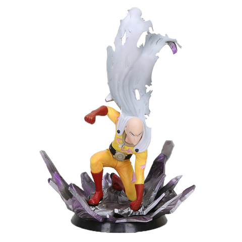 Figura de Saitama de One Punch Man de 24cm, modelo pintado a escala 1/6 ► Foto 1/6