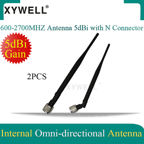 Antena omni-direccional interna para interiores, amplificador de señal 2g, 3g, 4g, 600-2700MHZ, 5dbi, LTE, WCDMA, GSM ► Foto 1/5